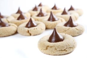 Biscoitos beijo de moça