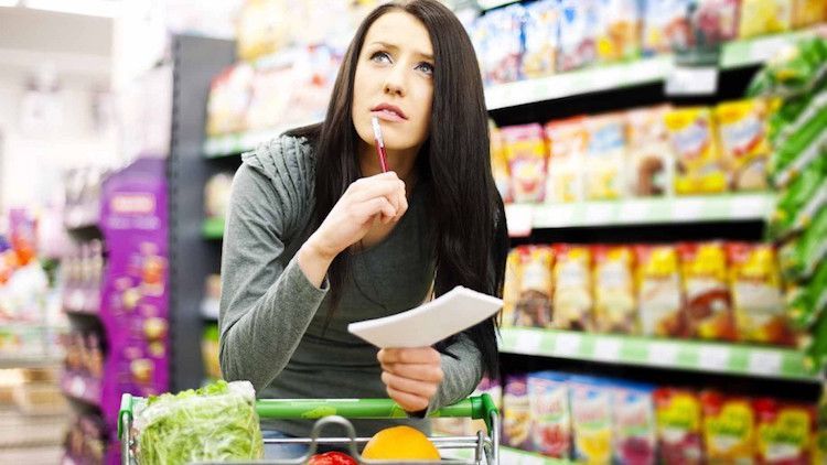 Lista de produtos sem lactose