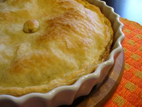 Pastelão de Camarão e Cogumellos