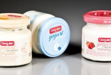 Iogurte Danubio sem lactose