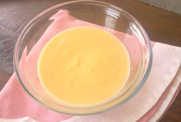 Creme inglês de coco