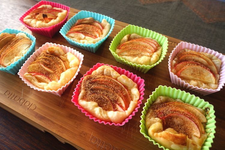 Tortinha de maça sem leite