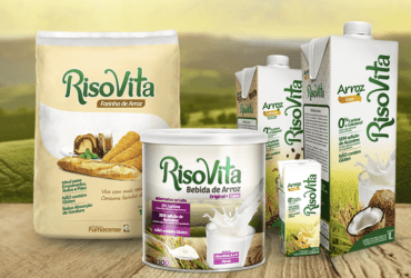 Linha de leites de arroz Risovita