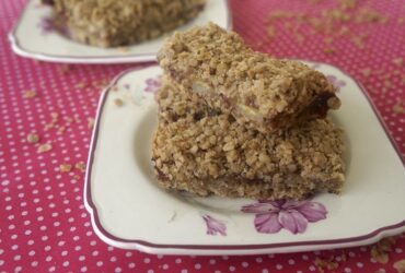 Barrinhas de aveia com banana