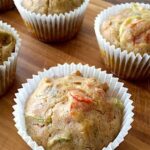 Muffin de abobrinha e tomate