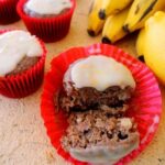 Muffin de banana, cenoura e maçã