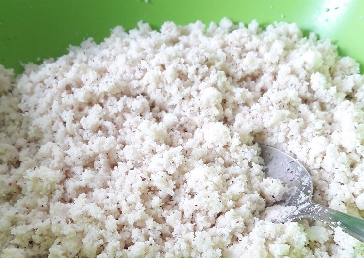 Ricota vegana de polpa de castanhas