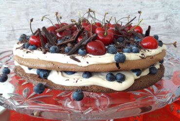 Torta de Natal zero lactose