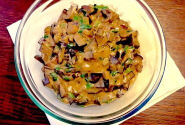 Strogonoff de berinjela