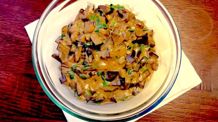 Strogonoff de berinjela