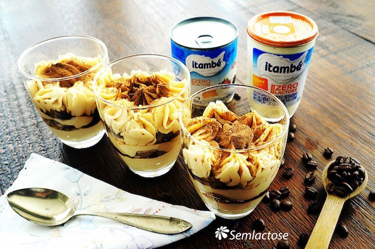 Tiramisú zero lactose