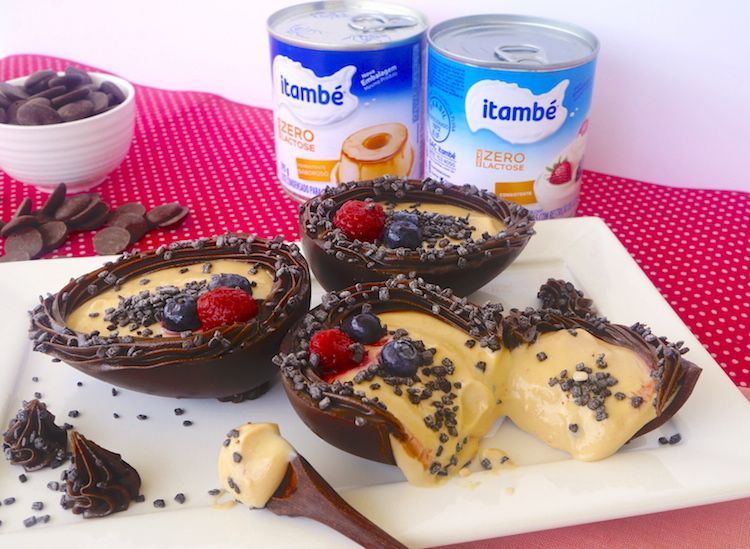 Ovo de Páscoa recheado zero lactose