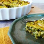 Torta de abobrinha e batata baroa