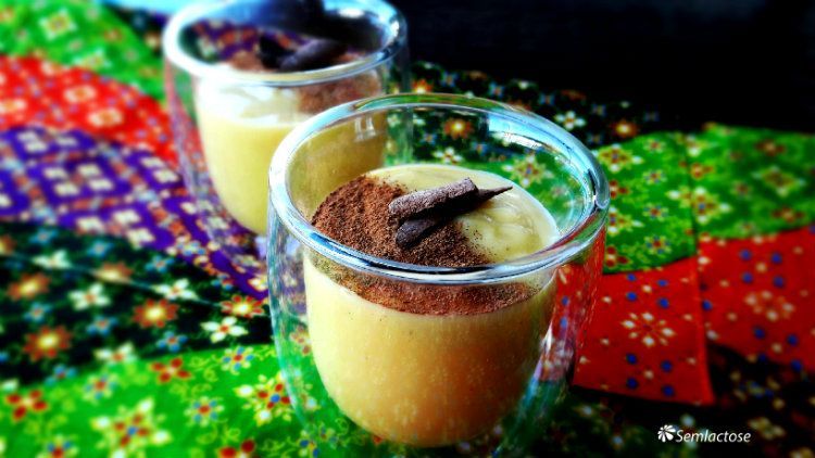 Curau cremoso sem leite