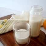 Leite vegetal de amendoim